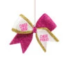 Hallmark 2.5" Cheerleading Hair Bow Christmas Ornament 1HGO2186 -Holiday Decorations 1HGO2186 large 80528.1655309536