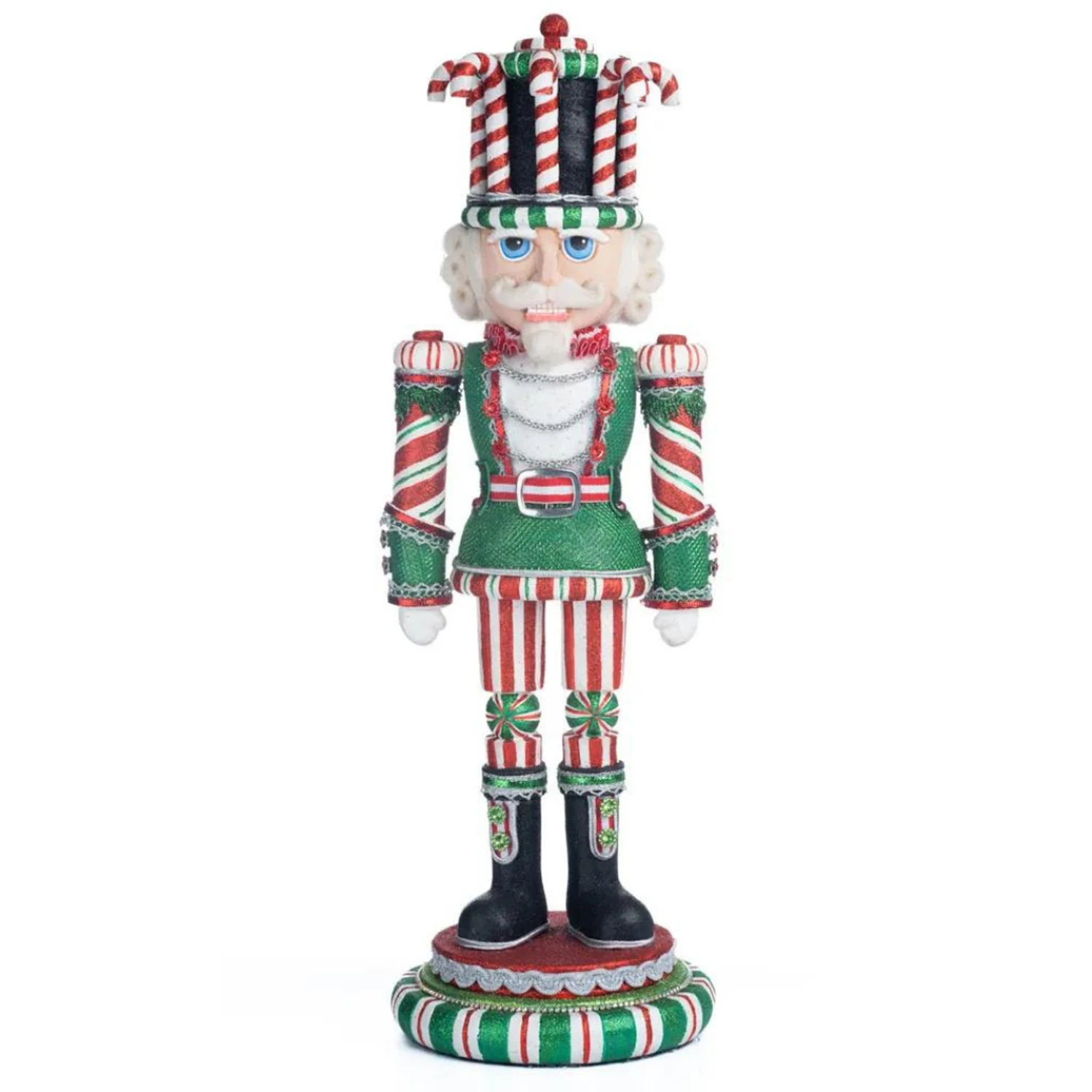 Katherine's Collection 19" Peppermint Palace Nutcracker Figure 28-328819 3 Katherine's Collection 19" Peppermint Palace Nutcracker Figure 28-328819
