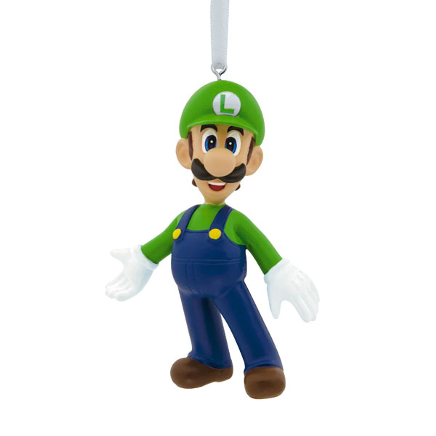 Hallmark 3" Nintendo Luigi Christmas Ornament 2HCM9359 3 Hallmark 3" Nintendo Luigi Christmas Ornament 2HCM9359