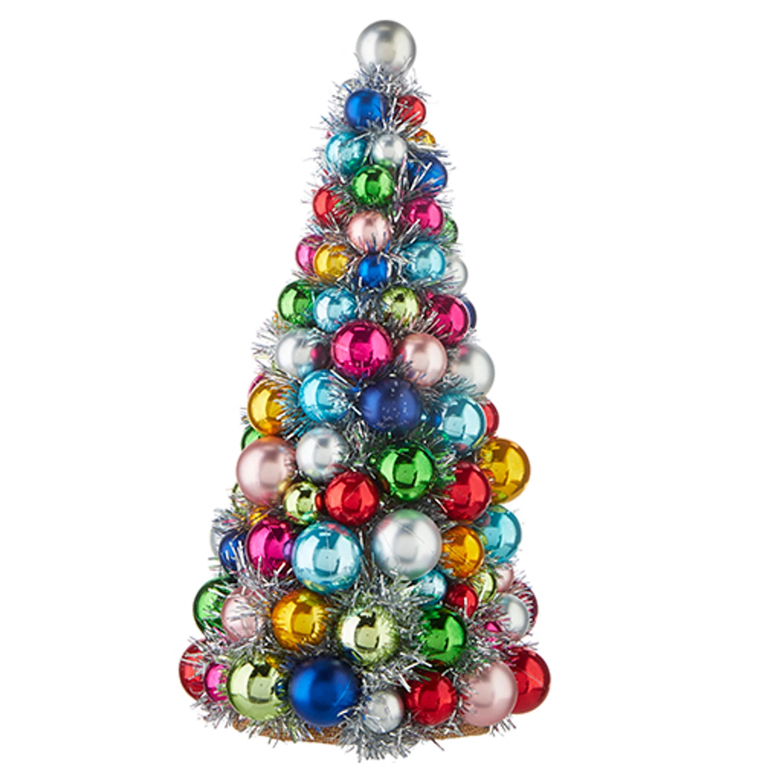 Raz 10", 13", Or 15.5" Multicolor Ball Ornament Christmas Tree 7 Raz 10", 13", Or 15.5" Multicolor Ball Ornament Christmas Tree - Image 5