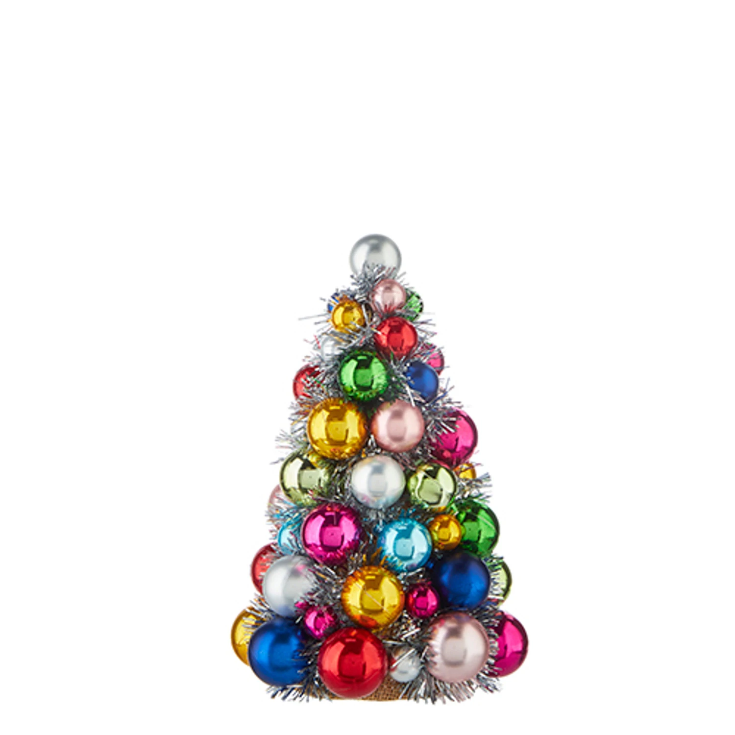 Raz 10", 13", Or 15.5" Multicolor Ball Ornament Christmas Tree 5 Raz 10", 13", Or 15.5" Multicolor Ball Ornament Christmas Tree - Image 3