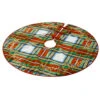 Raz 54" Plaid Christmas Tree Skirt 4221318 2 Raz 54" Plaid Christmas Tree Skirt 4221318 -Holiday Decorations 4221318 08879.1649344852