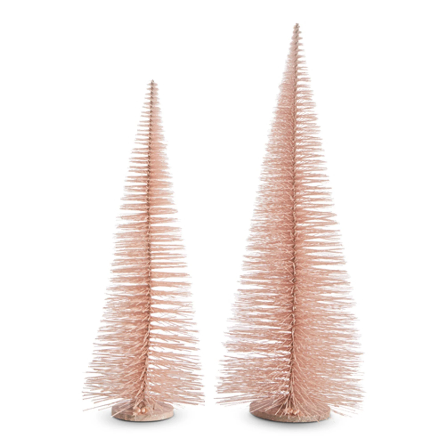 Raz 39" Large Pink Bottle Brush Christmas Tree Set 4306106 4 Raz 39" Large Pink Bottle Brush Christmas Tree Set 4306106 - Image 2