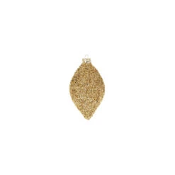 Raz 4" Gold Beaded Glass Christmas Ornament 4322807 10 Raz 4" Gold Beaded Glass Christmas Ornament 4322807 -Holiday Decorations 4322807b 32946.1684180259