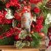Raz 6" Santa Portrait Glass Christmas Ornament 4324617 2 Raz 6" Santa Portrait Glass Christmas Ornament 4324617 -Holiday Decorations 4324617 38408.1684958200