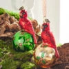 Raz Eric Cortina 5" Elegant Cardinal Glass Christmas Ornament 4353115 1 Raz Eric Cortina 5" Elegant Cardinal Glass Christmas Ornament 4353115 -Holiday Decorations 4353115 18704.1689692981