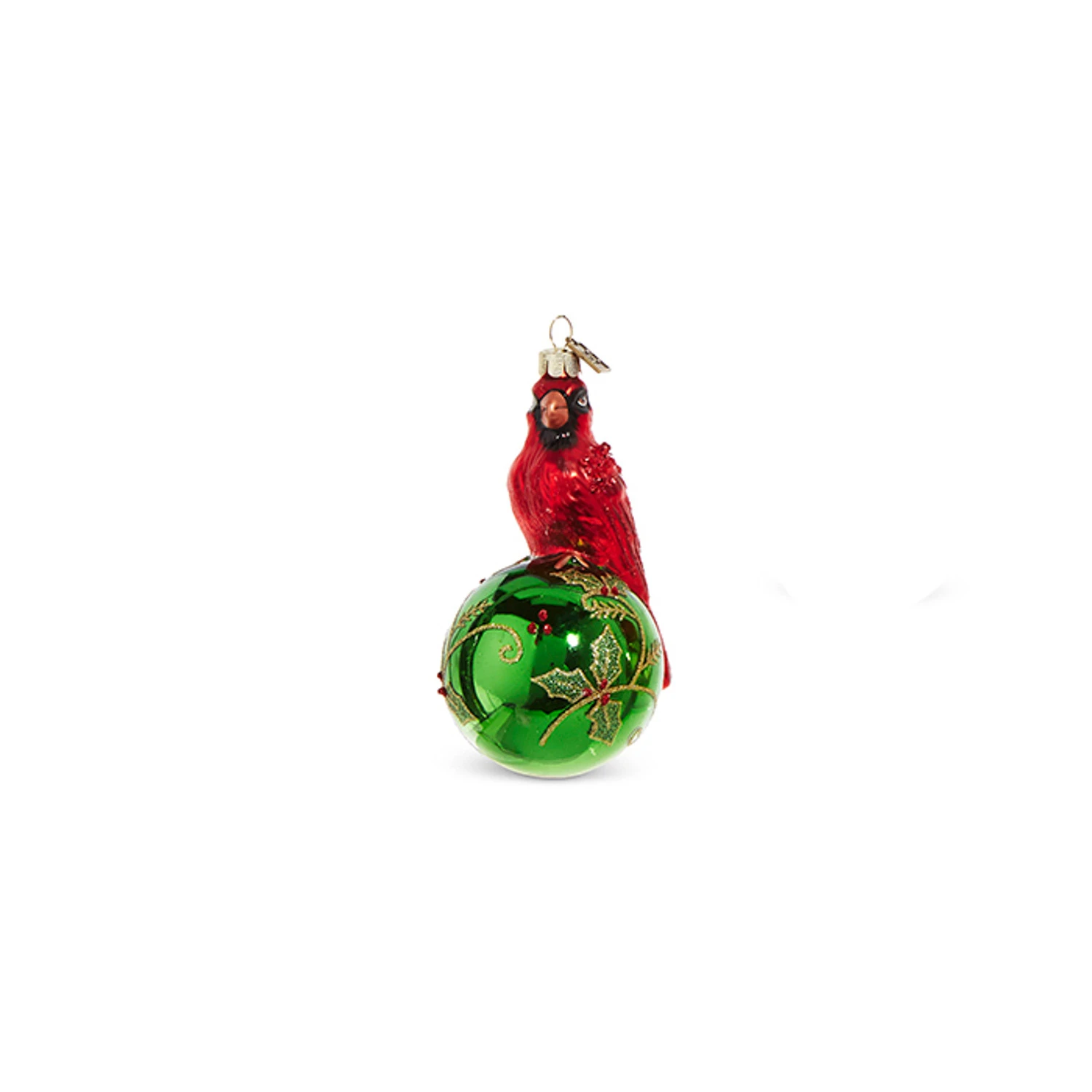 Raz Eric Cortina 5" Elegant Cardinal Glass Christmas Ornament 4353115 6 Raz Eric Cortina 5" Elegant Cardinal Glass Christmas Ornament 4353115 - Image 4
