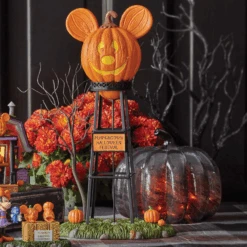 Holiday Decorations 18 Department 56 Disney Mickey's Pumpkintown Water Tower 6012312