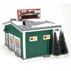 Department 56 Snow Village Jackson & Son's Hardware 6013447 -Holiday Decorations 6013447 5 52567.1696875576