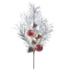 Raz 28" Tinsel And Ball Ornament Christmas Tree Spray F4302401