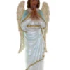 Cody Foster 7.25" Heirloom Angel African American Glass Christmas Ornament GO-6447 -Holiday Decorations GO 6447 1 95984.1691697494