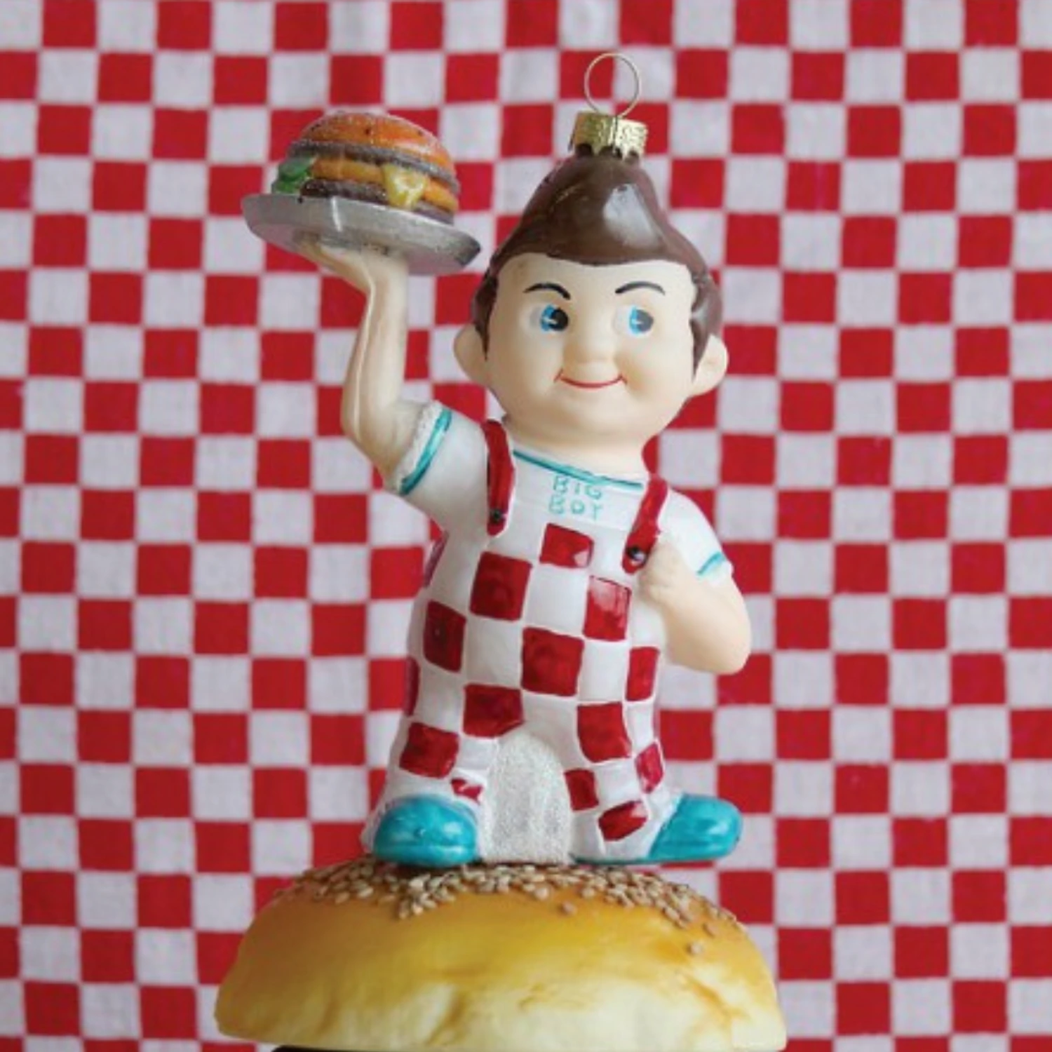 Cody Foster 5.25" Big Boy Glass Christmas Ornament GO-8335 3 Cody Foster 5.25" Big Boy Glass Christmas Ornament GO-8335