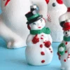 Cody Foster 5.5" Snowman Blow Mold Glass Christmas Ornament GO-8878 1 Cody Foster 5.5" Snowman Blow Mold Glass Christmas Ornament GO-8878 -Holiday Decorations GO 8878 edit 64221.1692036498