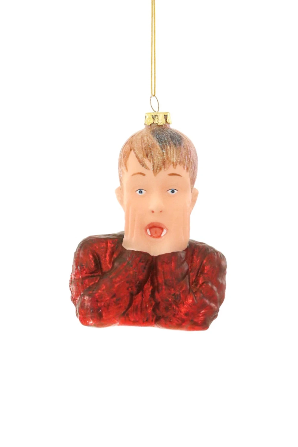 Cody Foster 5.25" Kevin McCallister Home Alone Glass Christmas Ornament GO-8898 4 Cody Foster 5.25" Kevin McCallister Home Alone Glass Christmas Ornament GO-8898 - Image 2