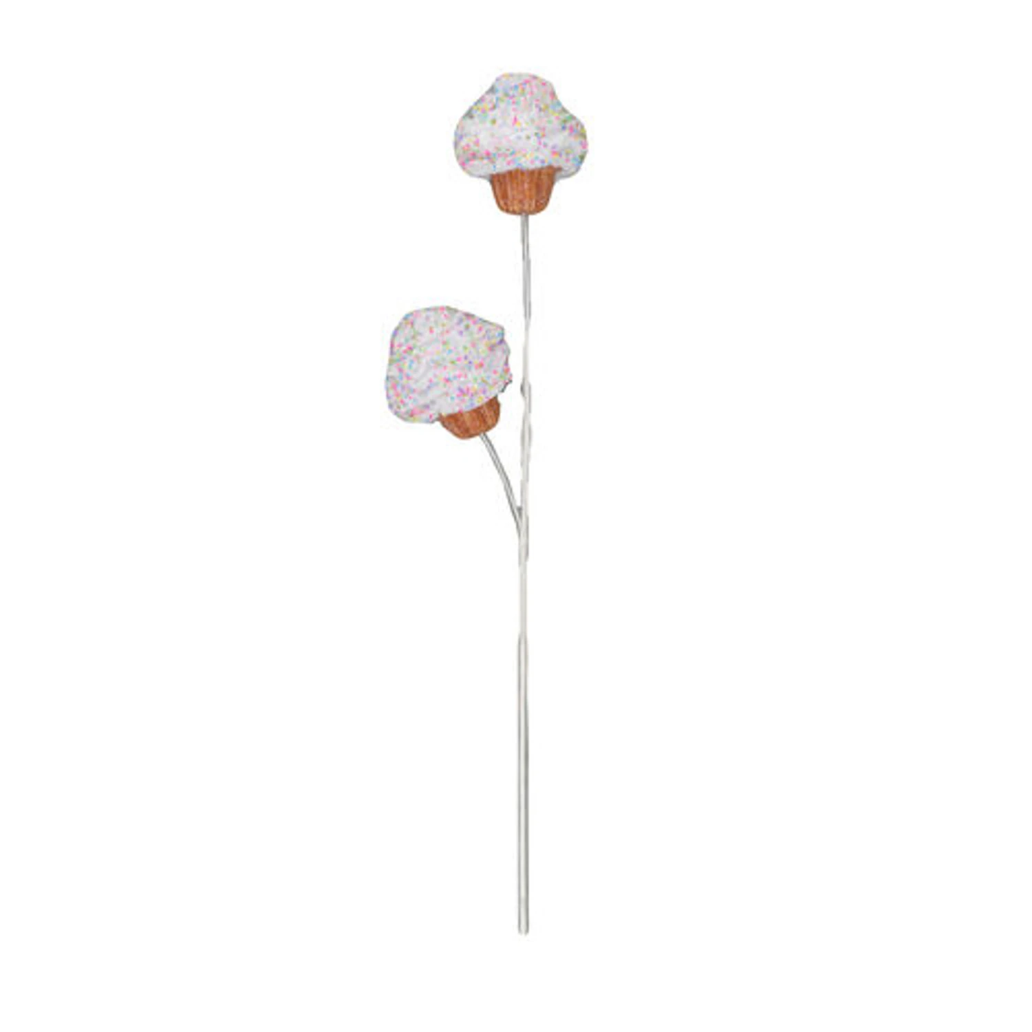 December Diamonds 25" White, Blue, Or Pink Cupcake Christmas Tree Pick 4 December Diamonds 25" White, Blue, Or Pink Cupcake Christmas Tree Pick - Image 2