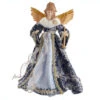 Kurt Adler 17" Indigo Blue Delft Angel Christmas Tree Topper J6099 -Holiday Decorations J6099 67781.1653408807