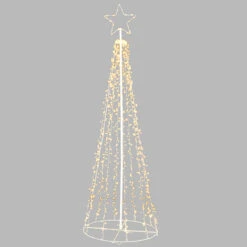 Raz 4.5' Or 6' Lighted Tree Outdoor Christmas Decoration 7 Raz 4.5' Or 6' Lighted Tree Outdoor Christmas Decoration -Holiday Decorations L4240613 37912.1651088815