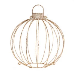 Raz 14", 19", Or 23.5" Large Gold Lighted Metal Frame Ornament Christmas Decoration -Holiday Decorations L4340654 75545.1686252474