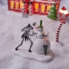 Department 56 The Nightmare Before Christmas Village Jack Sees His First Snowman 6007742 -Holiday Decorations NBXVL Beauty 6007739 6007742 Jan22 Detail2 03918.1645817262