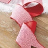 Raz 4" Red And White Tweed Wired Christmas Ribbon R4227742 2 Raz 4" Red And White Tweed Wired Christmas Ribbon R4227742 -Holiday Decorations R4227742 97465.1651163986