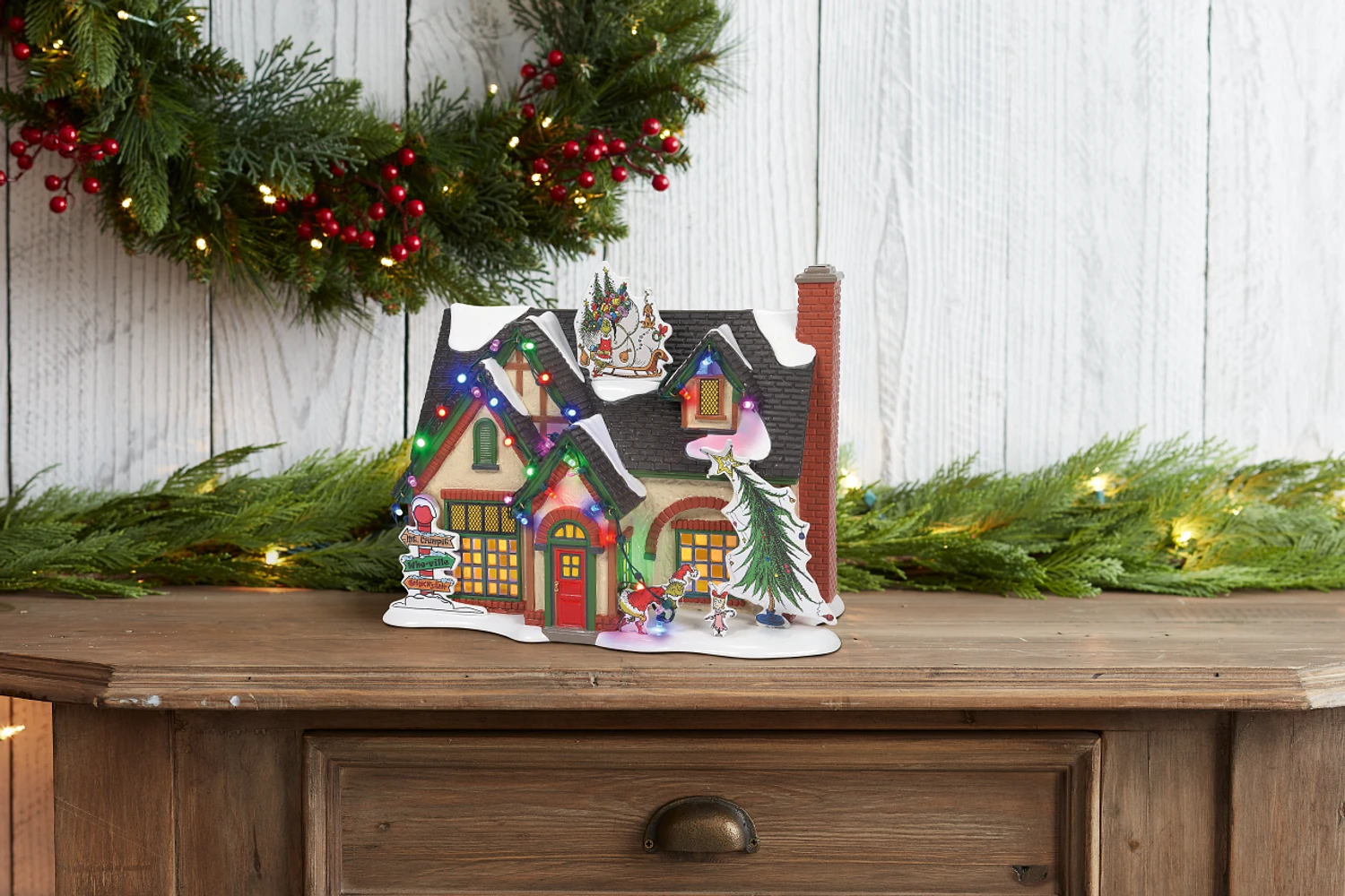 Department 56 Snow Village The Grinch House 6011416 3 Department 56 Snow Village The Grinch House 6011416