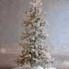 Raz 7.5' Snake Light Flocked Silverado Fir Christmas Tree T4152003 -Holiday Decorations T4152003 1 80317.1691526192