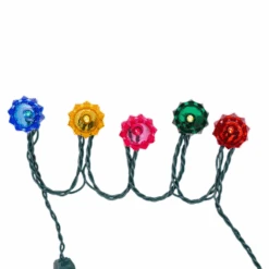Kurt Adler Multicolor Crown Light Set UL4347 -Holiday Decorations UL4347 1 81491.1666385708