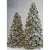 Raz 7.5' Pre-Lit Flocked Spruce Christmas Tree W/ Clear Lights T4052012 -Holiday Decorations api1dwjjv 75472.1646091892