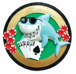 Card Shark Personalized Christmas Ornament OR1695 7 Card Shark Personalized Christmas Ornament OR1695 -Holiday Decorations api219pp4 57580.1646091881