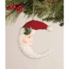 Bethany Lowe 4" Traditional Santa Moon Christmas Ornament TD0022 -Holiday Decorations api3rle50 21723.1646091920