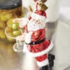 Raz 6" Eric Cortina Just One Drink Santa Glass Christmas Ornament 4153114 -Holiday Decorations api5lrmqt 13247.1646091954