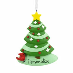 Hallmark 3.85" Christmas Tree Personalized Ornament 1HGO2503 7 Hallmark 3.85" Christmas Tree Personalized Ornament 1HGO2503 -Holiday Decorations api7lxzsi 93597.1646091910