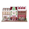 Kurt Adler 10" LED Lighted Claydough Gingerbread House Village Stores GBJ0011 -Holiday Decorations api7nl4vm 38720.1646091913
