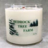 Bedrock Tree Farm 32 Oz Fir Needle Scented Christmas Candle V32NAT