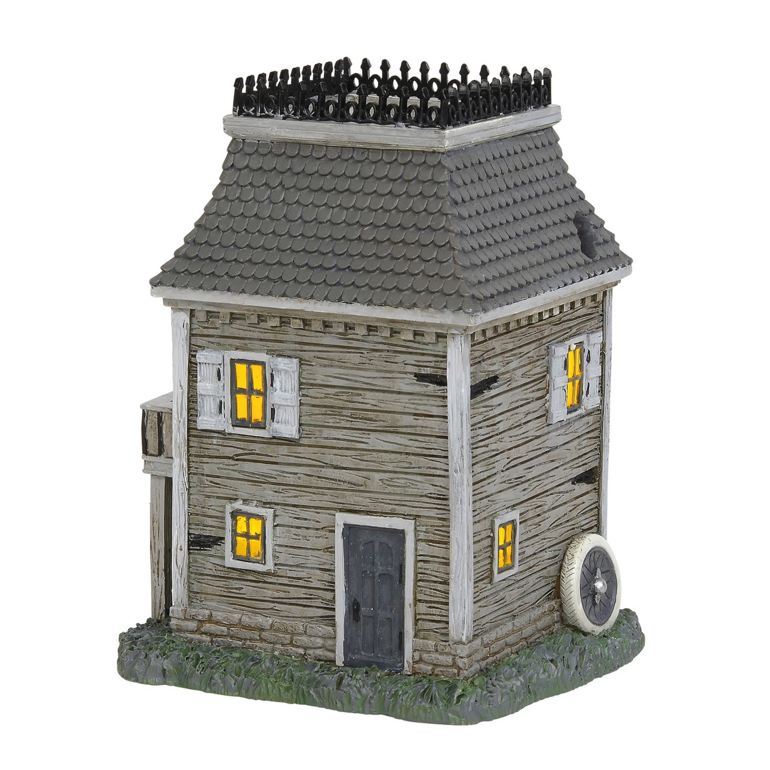 Department 56 Addams Family Midyear Set Carriage House And Thrill Seeking With Fester 2 Piece Set 6004825SET 4 Department 56 Addams Family Midyear Set Carriage House And Thrill Seeking With Fester 2 Piece Set 6004825SET - Image 2