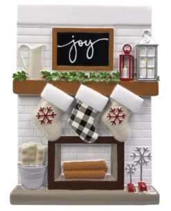 5" Fireplace Mantle Stocking Family Of 3 Personalized Christmas Ornament OR2030-3 -Holiday Decorations api9y4kfk 63569.1646091867
