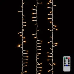 Raz 73.8' Snake Compact Lights On Clear Wire With White Lights Christmas Light Strand G3937038