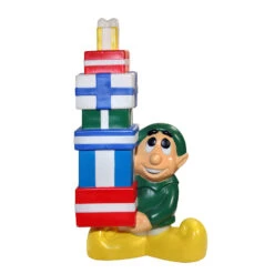 60" Santa And Elf 10 Piece Lighted Christmas Blow Mold Set 11 60" Santa And Elf 10 Piece Lighted Christmas Blow Mold Set -Holiday Decorations apidtwjxu 97660.1646091900