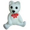 18" White Bear Blow Mold Christmas Lighted Outdoor Decoration 75125 -Holiday Decorations apigbhpwa 05992.1646091896