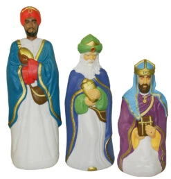 Blow Mold Life Size Christmas Nativity 10pc Set -Holiday Decorations apigulx3d 16333.1646091865