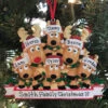 Reindeer Family Of 6 Personalized Christmas Ornament -Holiday Decorations apikic9yn 12324.1646091888