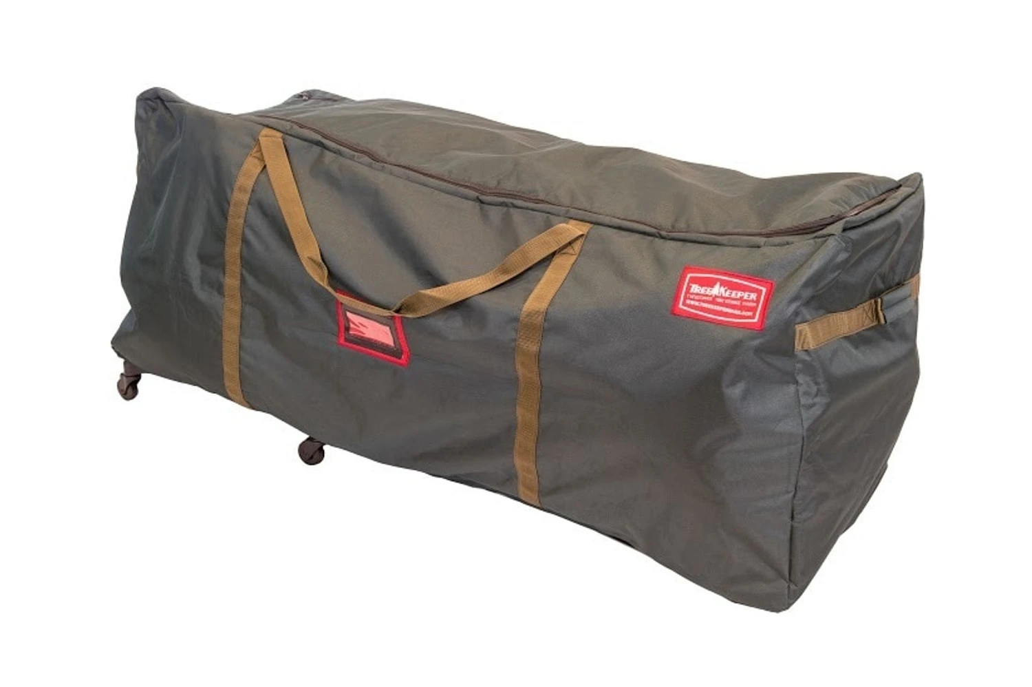 Treekeeper Drop Stand 9' Christmas Tree Storage Duffel TK-10709-RS 4 Treekeeper Drop Stand 9' Christmas Tree Storage Duffel TK-10709-RS - Image 2