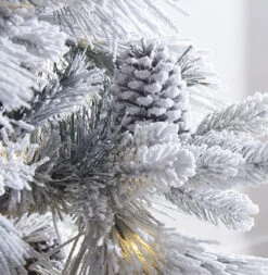 Raz 7.5' Or 9' Pre Lit Flocked Pine Christmas Tree -Holiday Decorations apilu8vxo 67320.1646091888