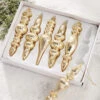 Raz 6.5" Box Of Gold Finial Glass Christmas Ornaments 4122829 2 Raz 6.5" Box Of Gold Finial Glass Christmas Ornaments 4122829 -Holiday Decorations apinlwf9q 61197.1646091901
