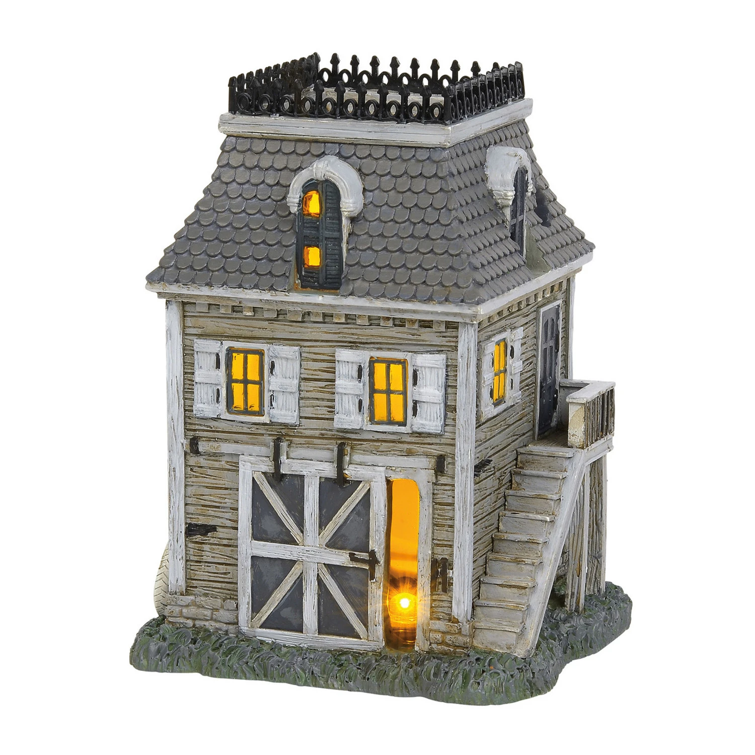 Department 56 Addams Family Midyear Set Carriage House And Thrill Seeking With Fester 2 Piece Set 6004825SET 5 Department 56 Addams Family Midyear Set Carriage House And Thrill Seeking With Fester 2 Piece Set 6004825SET - Image 3