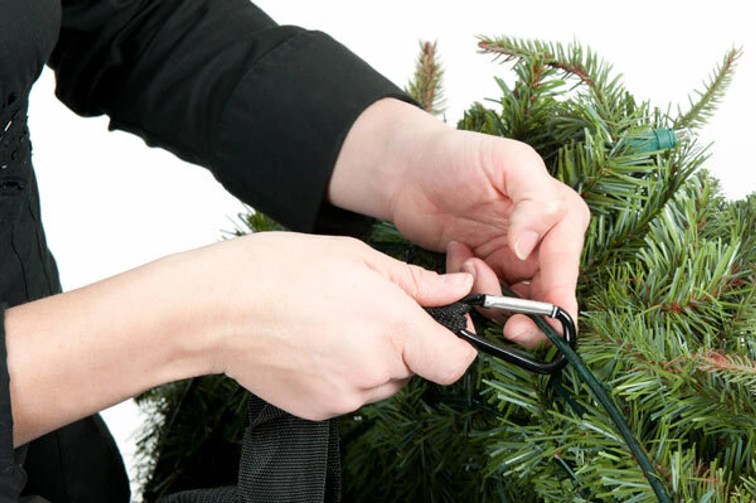 Santa's Bags 36" Direct Suspend Wreath Storage Bag With Handle 10175 4 Santa's Bags 36" Direct Suspend Wreath Storage Bag With Handle 10175 - Image 2