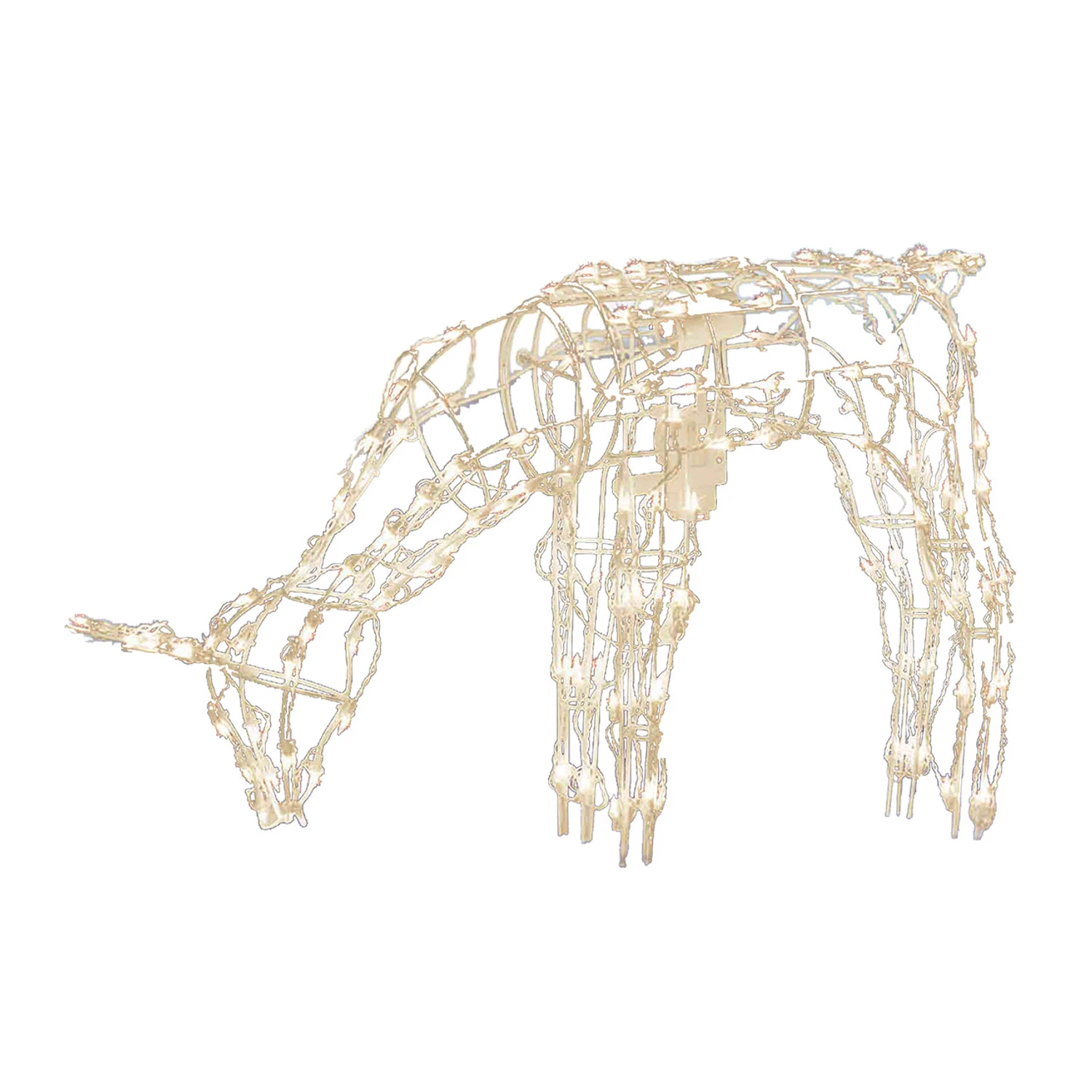 Brite Star 48" 150 Lighted LED Animated Feeding Doe Outdoor Christmas Decor 46-332-00 3 Brite Star 48" 150 Lighted LED Animated Feeding Doe Outdoor Christmas Decor 46-332-00