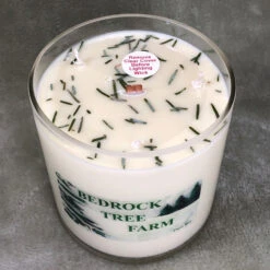 Bedrock Tree Farm 32 Oz Fir Needle Scented Christmas Candle V32NAT -Holiday Decorations apiqpe8mj 96791.1646091885