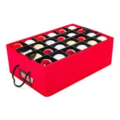 Santa's Bags Red 2 Tray Lid Top Christmas Ornament Storage SB-10453-RED 9 Santa's Bags Red 2 Tray Lid Top Christmas Ornament Storage SB-10453-RED -Holiday Decorations apiw9fisw 61208.1646091890