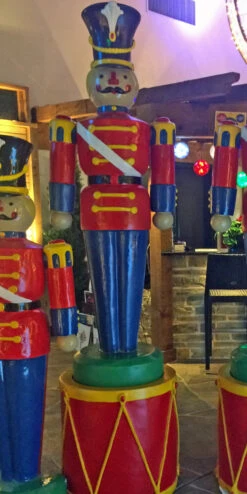 Barcana Commercial Full Body Outdoor Large Toy Soldier WithDrum Stand 55-24015-118 -Holiday Decorations apizjaq7r 33838.1646091903